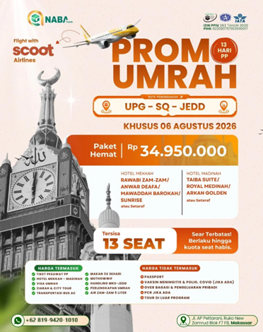 Paket Umrah Hemat
