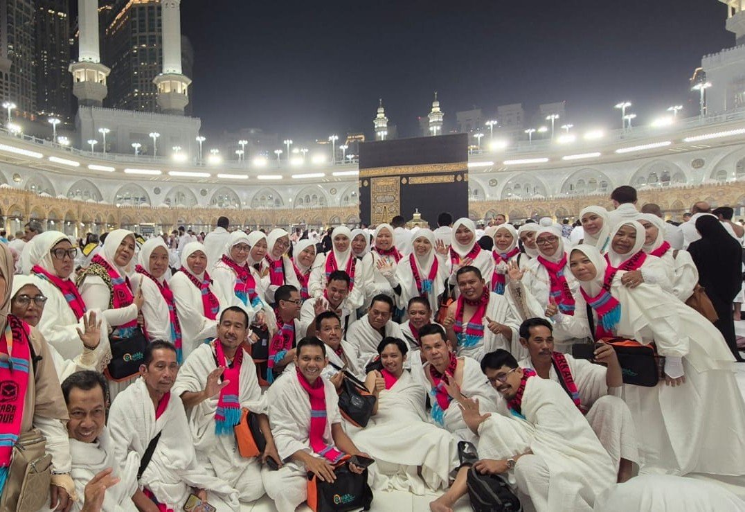Kebahagiaan Jamaah BA'DA TAWAF